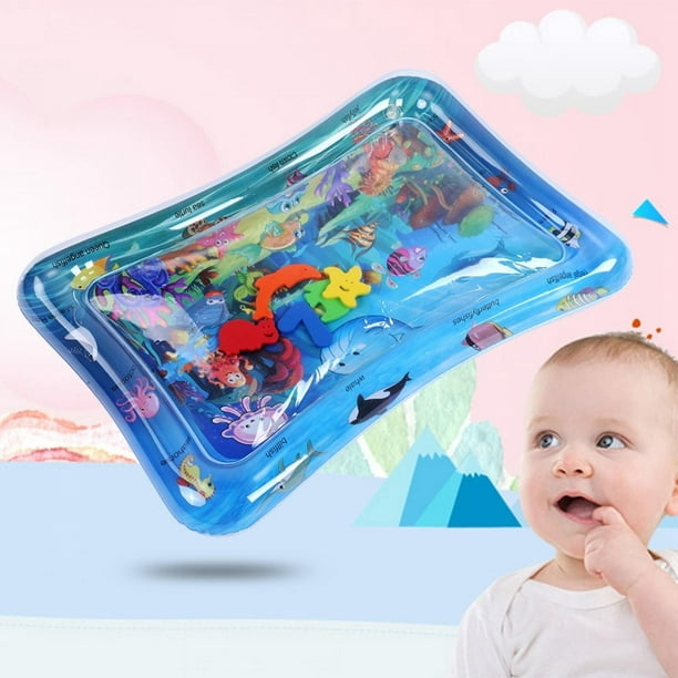 Tapis a eau gonflable jouet bebe eveil jeu activite enfant pas