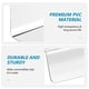 thumbnail image 5 of 20 Piezas Separadores Transparentes de Plástico para Estantes de 20 cm Organizador para Armarios, 5 of 7