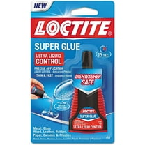 Loctite Ultra Liquid Control Super Glue, Water-Resistant, 0.14 oz