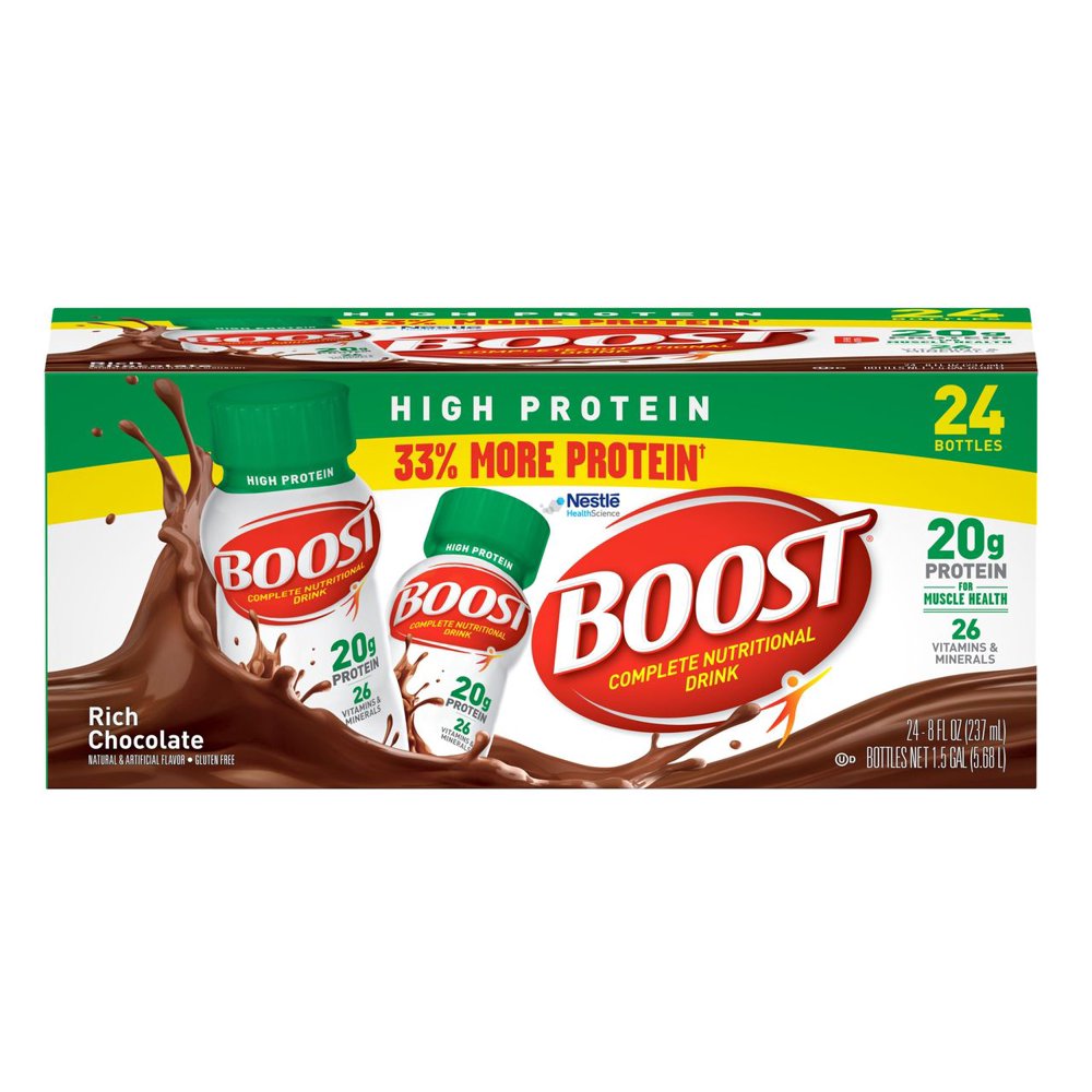 Product of Boost HighProtein Drink, Chocolate, 24 pk./8 oz. Walmart