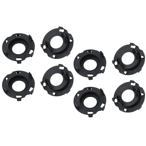 FELTECHELECTR Headlight Adapter Plastic Square with Quick Installation 8Pcs