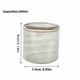 thumbnail image 3 of Vaso de vidrio borosilicato de doble capa rayado | Taza de té transparente aislante | Tamaños 7,5x8cm y 8x12cm | Vaso térmico para bebidas | Duradero, fácil de limpiar, para uso en oficina o en casa, 3 of 6