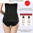 thumbnail image 6 of Elainilye Fashion Waist Cincher Shapewear Tummy Control Corset High Waist Draw Back Body Shaping Slimming Waist Shapewear,Black, 6 of 6