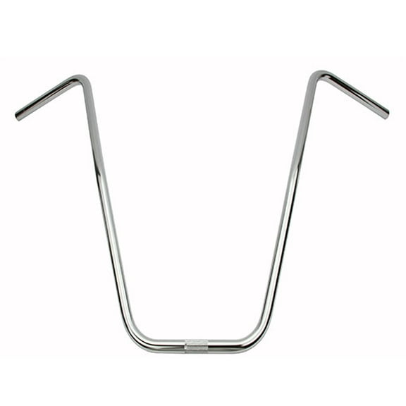 Alta Dyno Style Bicycle 22.2mm Handle Bars, Multiple Sizes and Colors. (Chrome, 24")