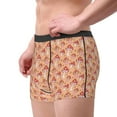 thumbnail image 2 of Yiaed Mushroom Print Men's Soft Cotton Boxer Shorts Breathable Boxers Underwear Moisture-Wicking Underwear Stretch Boxer Briefs for Man-Medium, 2 of 5