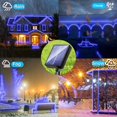 thumbnail image 4 of Luces solares en forma de cuerda Eoako 300 LED, 105 pies, impermeables, 19 modos, azul, 4 of 9