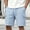 #169-Light Blue, variant on Ceisia Men's Cable Knit Jacquard Cargo Shorts Multi-Color Pack Light Blue XXL Gifts for Father