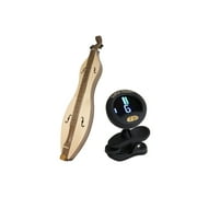 Roosebeck Emma Mountain Package includes: Dulcimer 4-string F-holes, Walnut & Spruce + Snark Clip-On Chromatic Tuner