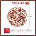 thumbnail image 3 of KLL Dragons1 Christmas Tree Skirt 36" ,Party Decorations Farmhouse for Christmas Decorations Holiday Party, 3 of 6
