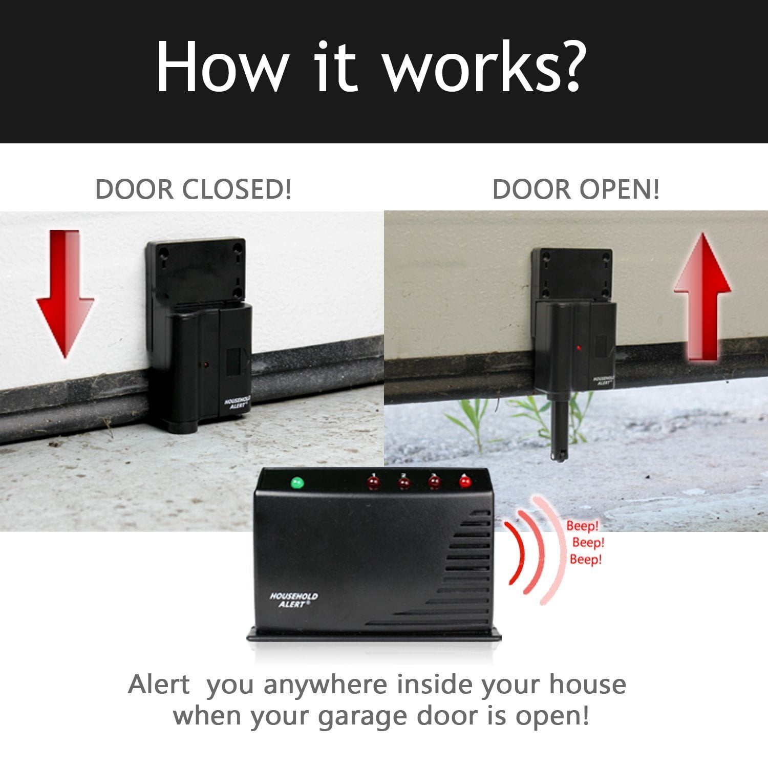 Gm 434rtl Long Range Household Alert Alarm Home Security Safety