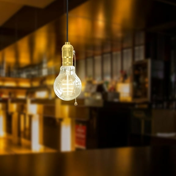 Worgeous Lamp Socket Touchable Aluminium Golden 1Pack for Living Room Lighting Fixtures