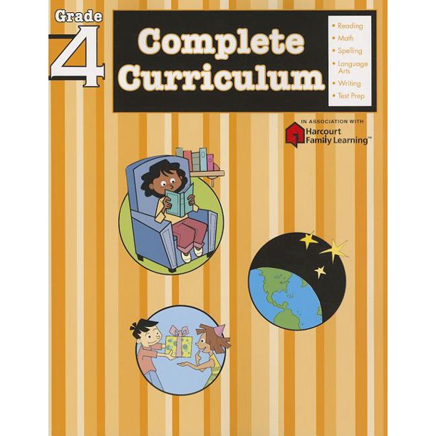 Flash Kids Harcourt Family Learning Complete Curriculum, Grade 4