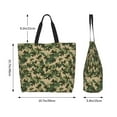 thumbnail image 6 of Fuzoiu Camouflag Print Tote Bags for Women,Shoulder Bag, Gym Tote,Top Handle Ladies Shoulder Bags for Work Beach Travel and Shopping Grocery, 6 of 9