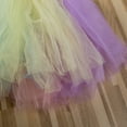 thumbnail image 6 of 3PCS Newborn Baby Girls 1st Birthday Romper Tutu Skirt Tulle Fluffy Princess Dress Unicorn Party Clothes, 6 of 9