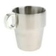 thumbnail image 5 of 4 tazas de café de acero inoxidable de doble pared, para té, agua, cerveza, con soporte S, 5 of 9