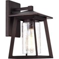 thumbnail image 1 of CHLOE Lighting Russell Transitional Outdoor Wall Sconce Oil Rubbed Bronze 1 Light E26, 1 of 1