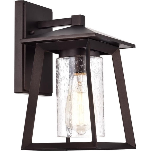 CHLOE Lighting Russell Applique Murale Extérieure Transitionnelle Bronze Huilé 1 Lumière E26