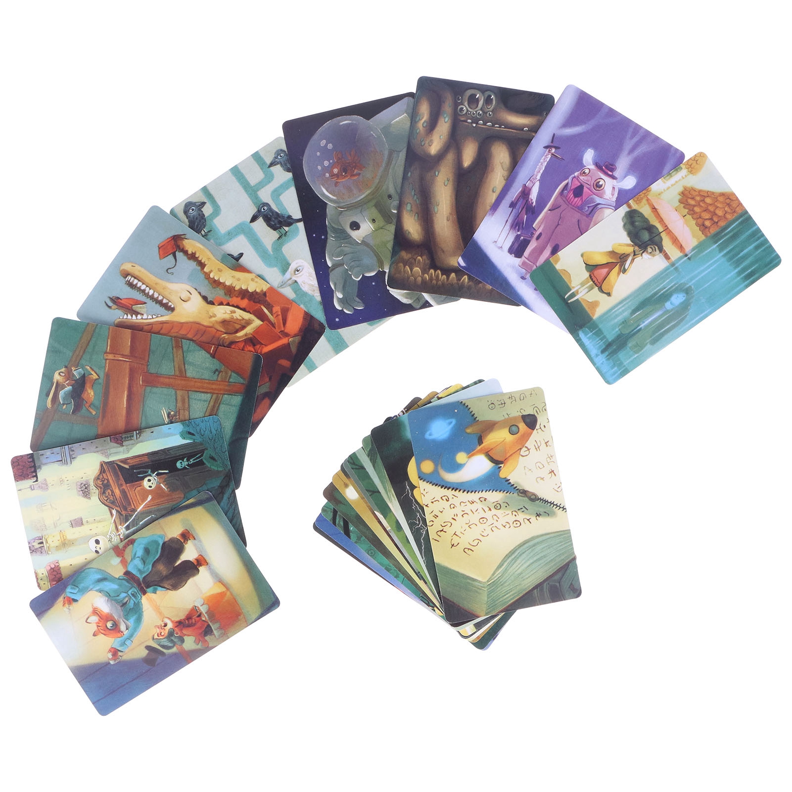 Zerodis Unique Pattern Tarot Cards Deck Fate Divination Tarot Card Set Future Telling Board Game,Divination Card,Tarot Card Deck