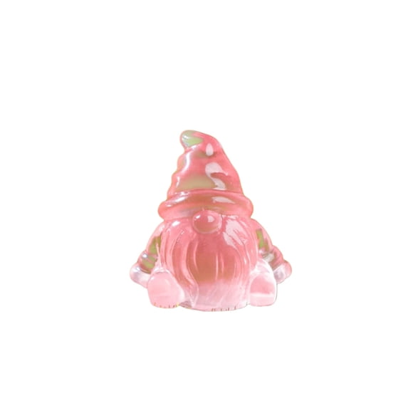 SSZMDLB Figurine Nain Lumineux, Statue en Résine Phosphorescente dans le Noir, Décor Miniature pour Bureau de Chambre Veilleuse, Mignon Mengli Collectible, Ornement Magique