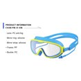 thumbnail image 3 of 1 Pack Swim goggles for Kids 3-15, Anti-Fog Anti-UV Wide Vision Waterproof, No leak Swimming goggles for Boys Girls, 3 of 6