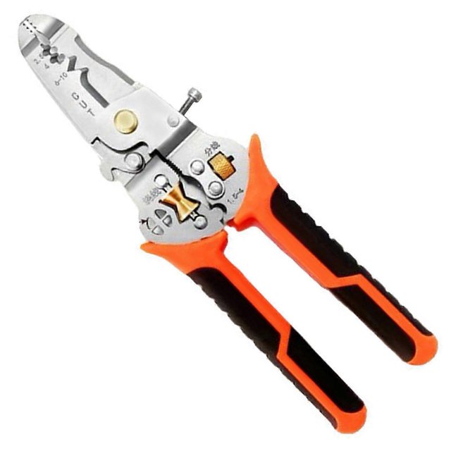 Ultimates 10 in 1 Wire Stripper Electrical Tool for Precise Cable Cutting and Stripping