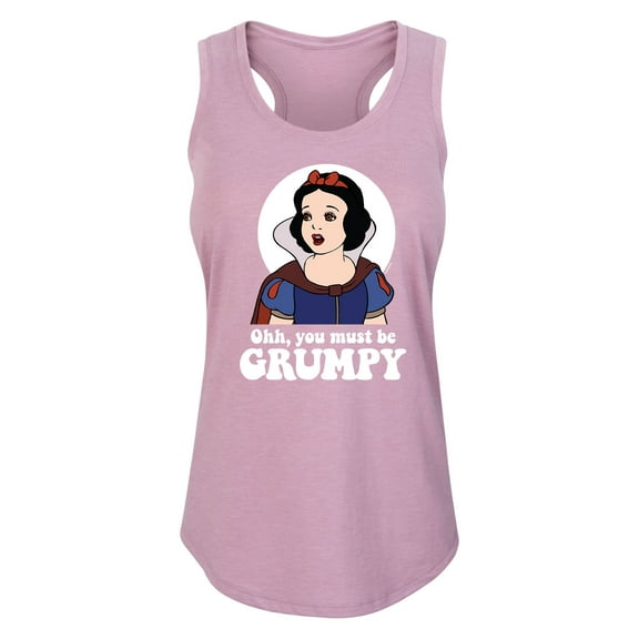 Disney Princess - You Must Be Grumpy - Women's Racerback Tank Top
