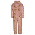 thumbnail image 6 of Taqqpue Women's Onesie Hooded Pajamas Fluffy Zipper Long Sleeve Fleece Jumpsuit Sleepwear, 6 of 9