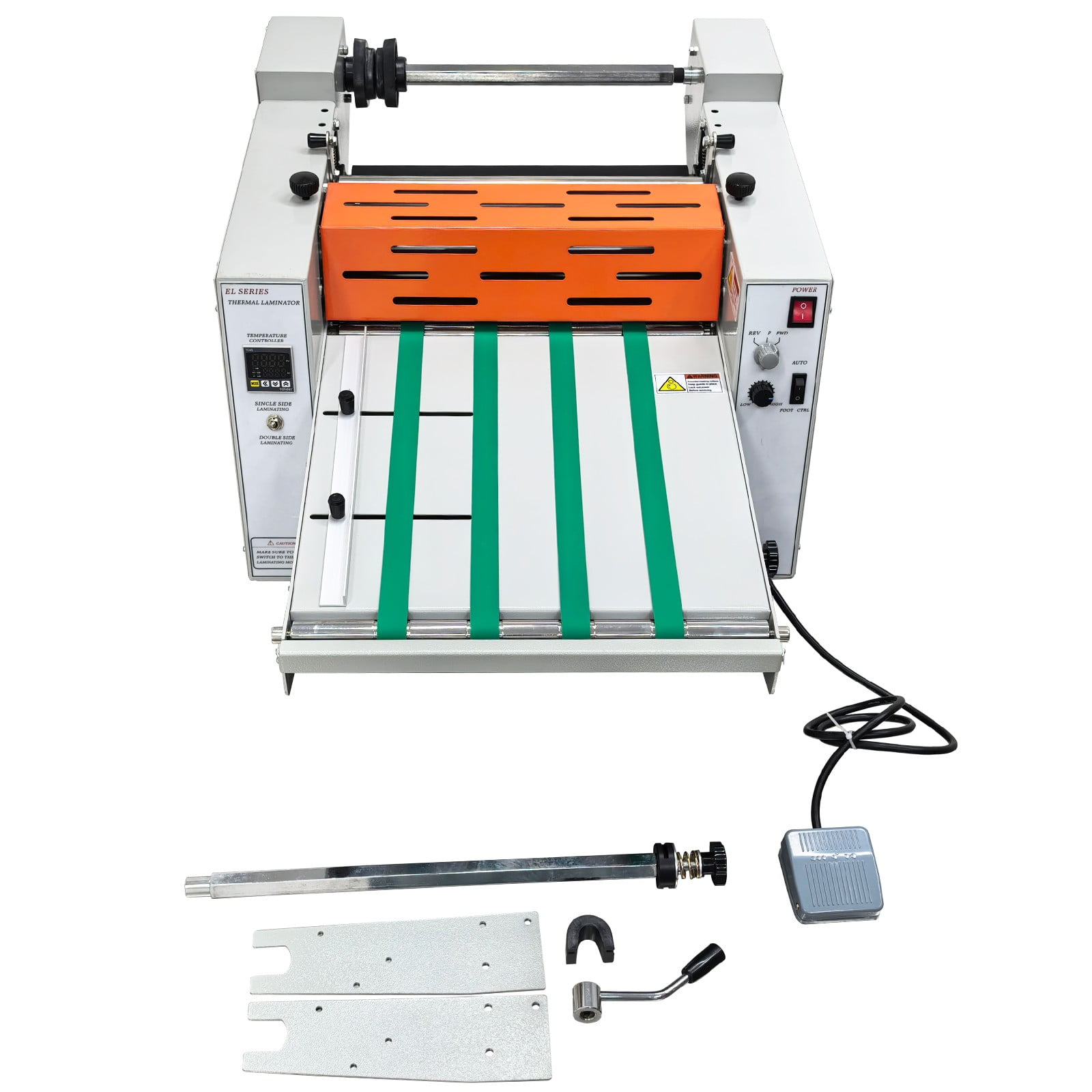 13'' Electric Steel Roller Thermal Laminator Laminating Machine