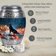 thumbnail image 7 of MUKTIVE Dog Cremation Urn for Ashes - Memorial Urns for Human Ashes Adult Female Mom - Funeral Decorative Urns for Cremated Human Remains - 10 Inch Large Urn for Father, 7 of 7