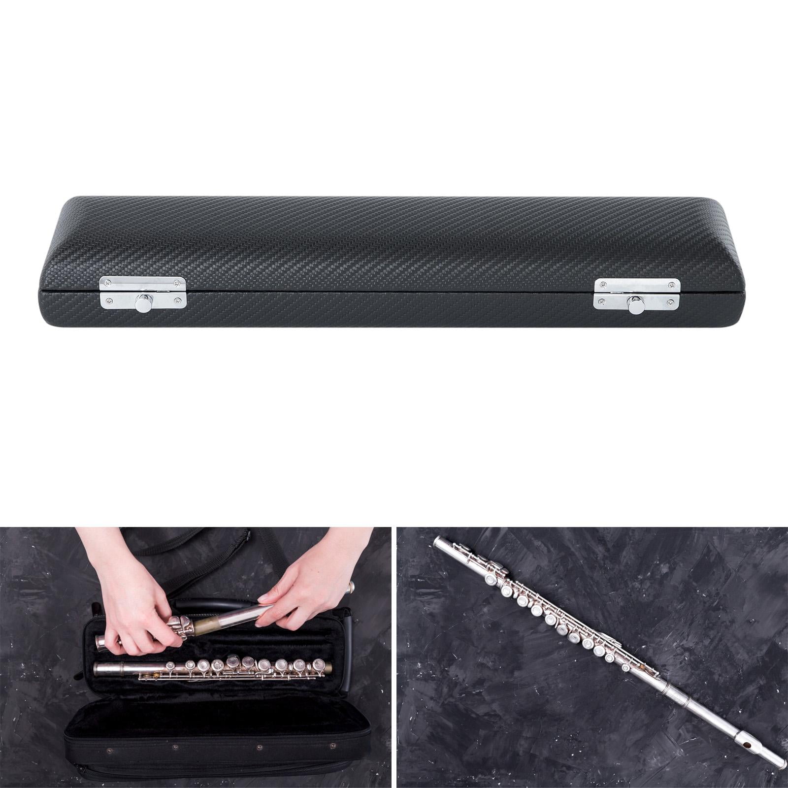 LeeQinersw Flute Case Protection Beginners Organizer Musician Gift Show Travel Carrying Style B