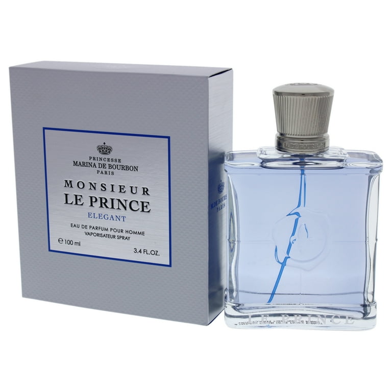 Monsieur Le Prince Elegant by Marina de Bourbon Eau de Parfum Spray 3.4 oz (Men)