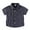 j126-Black, variant on LIIPEE Fashion Plaid Graphic Button Up Shirts For Boys Short Sleeve Turn Down Collar Shirt Kids Casual Cute Summer Tops,12-18 Months