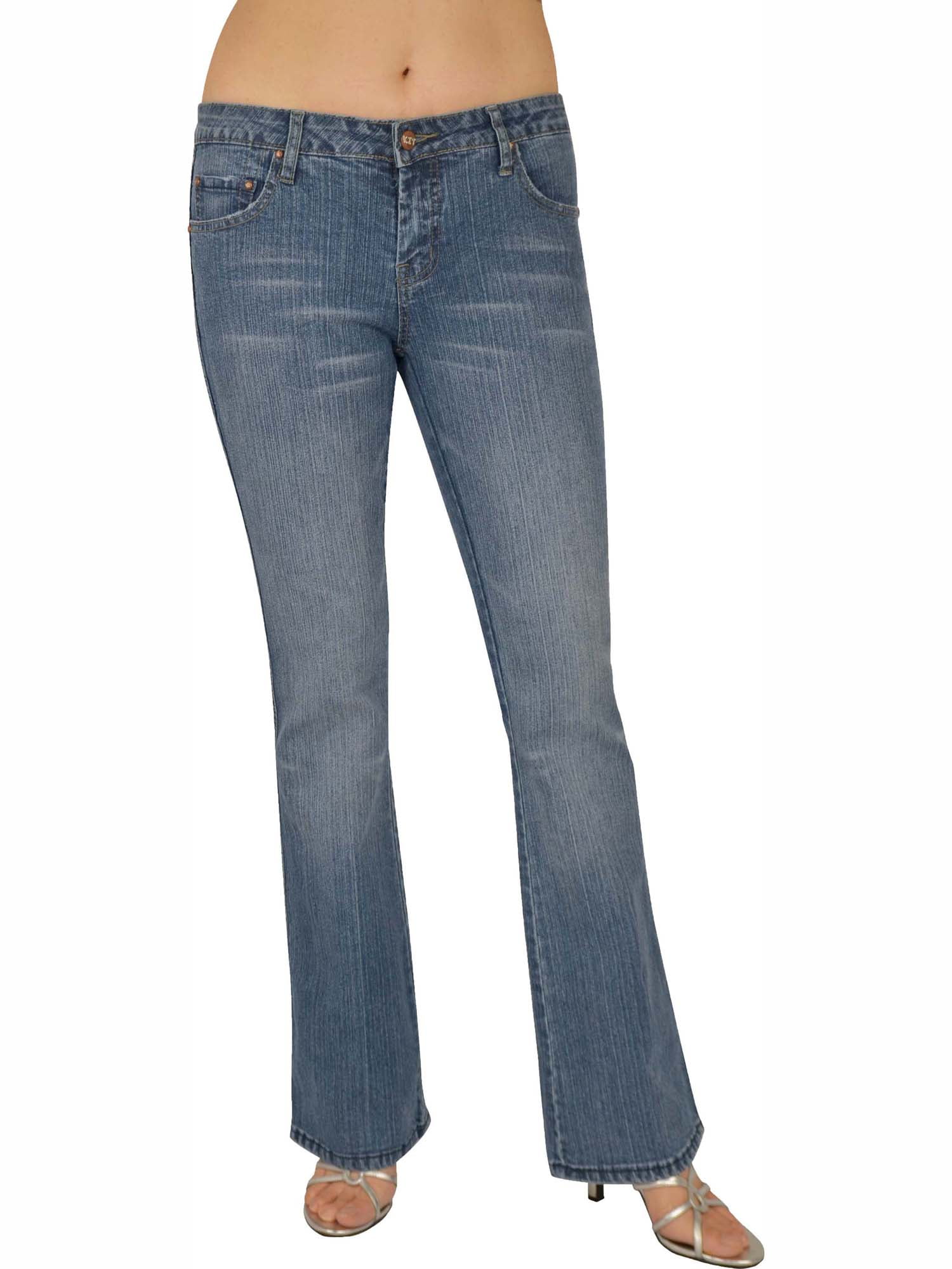 Keep_In_Touch Women's Stretch Jeans 5837HDLU3