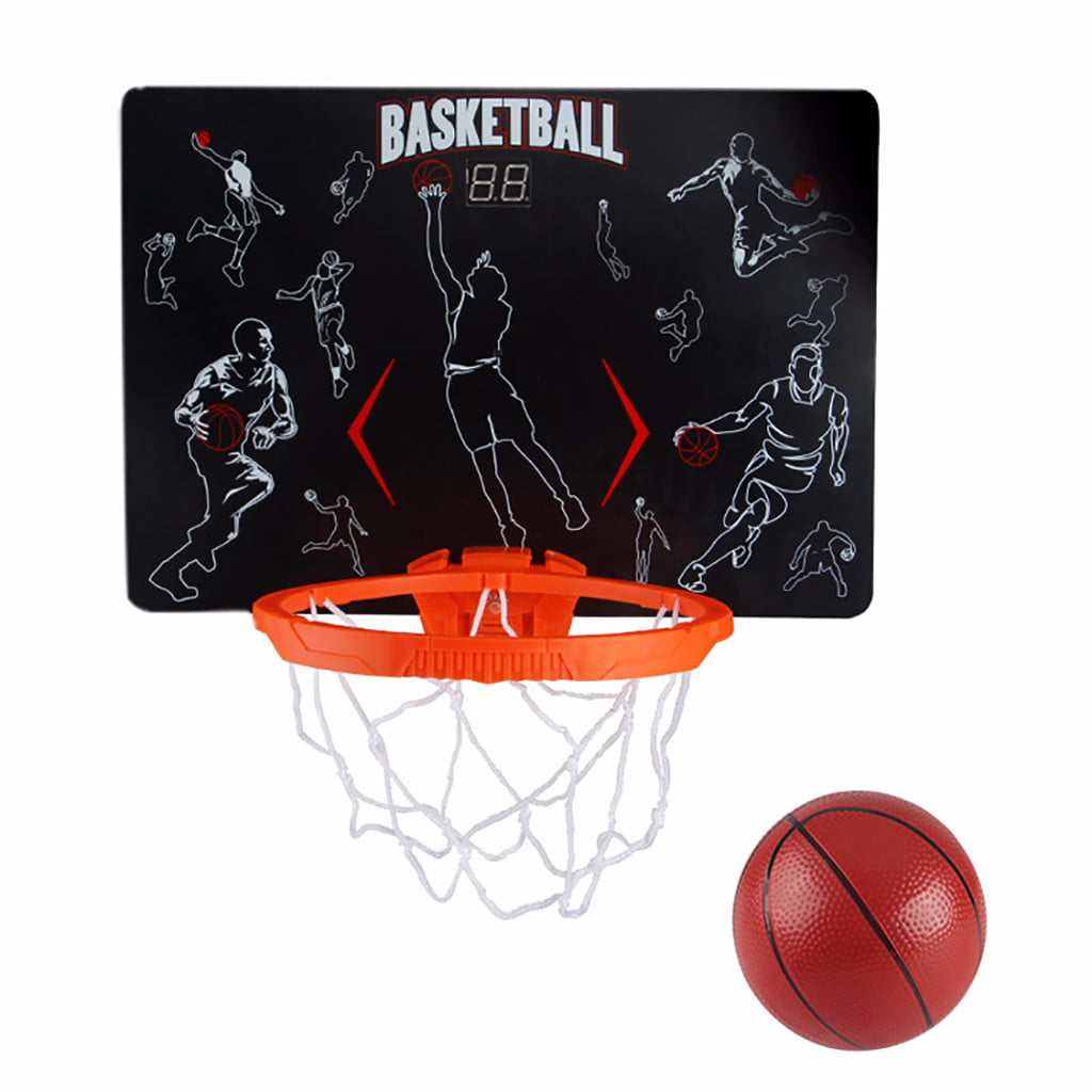 Details about   Mini Basketball Hoop Indoor outdoor System w/ Ball Home office Wall Door Net 