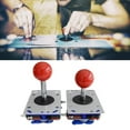 thumbnail image 2 of DIY Arcade Joystick Controller Kit with 2 4 8 Way Adjustable Red Ball Top Gaming Accessories Suitable for Fighting game, 2 of 10