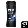 thumbnail image 1 of AXE Dual Action Body Wash for Long Lasting Freshness Phoenix Crushed Mint & Rosemary Scent Men's Mositurizing Shower Gel with 100% Plant-based Prebiotics, Dermatologist tested 473ml, 1 of 7