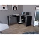 thumbnail image 2 of Escritorio en L Rook Wengue Virtual Muebles, 2 of 5