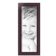 thumbnail image 2 of ArtToFrames 6" x 17" Cherry Picture Frame, 6x17 inch Red Wood Poster Frame (WOM-4095), 5 Pack, 2 of 6