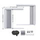 thumbnail image 2 of Fiudx Paneles Laterales para Aire Acondicionado de Ventana, Kit de Aislamiento de Bajo Consumo, Diseño Resistente Al Viento y con Reducción de Ruido, Ideal para Invierno y Verano, Fácil Instalación,, 2 of 2