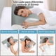 thumbnail image 4 of Almohada Memory Foam, Almohada Cervical para Aliviar el Dolor de Cuello, Almohada Ortopédica para Quienes Duermen de Lado, Boca Arriba y Boca Abajo, con Funda de Almohada, 4 of 6