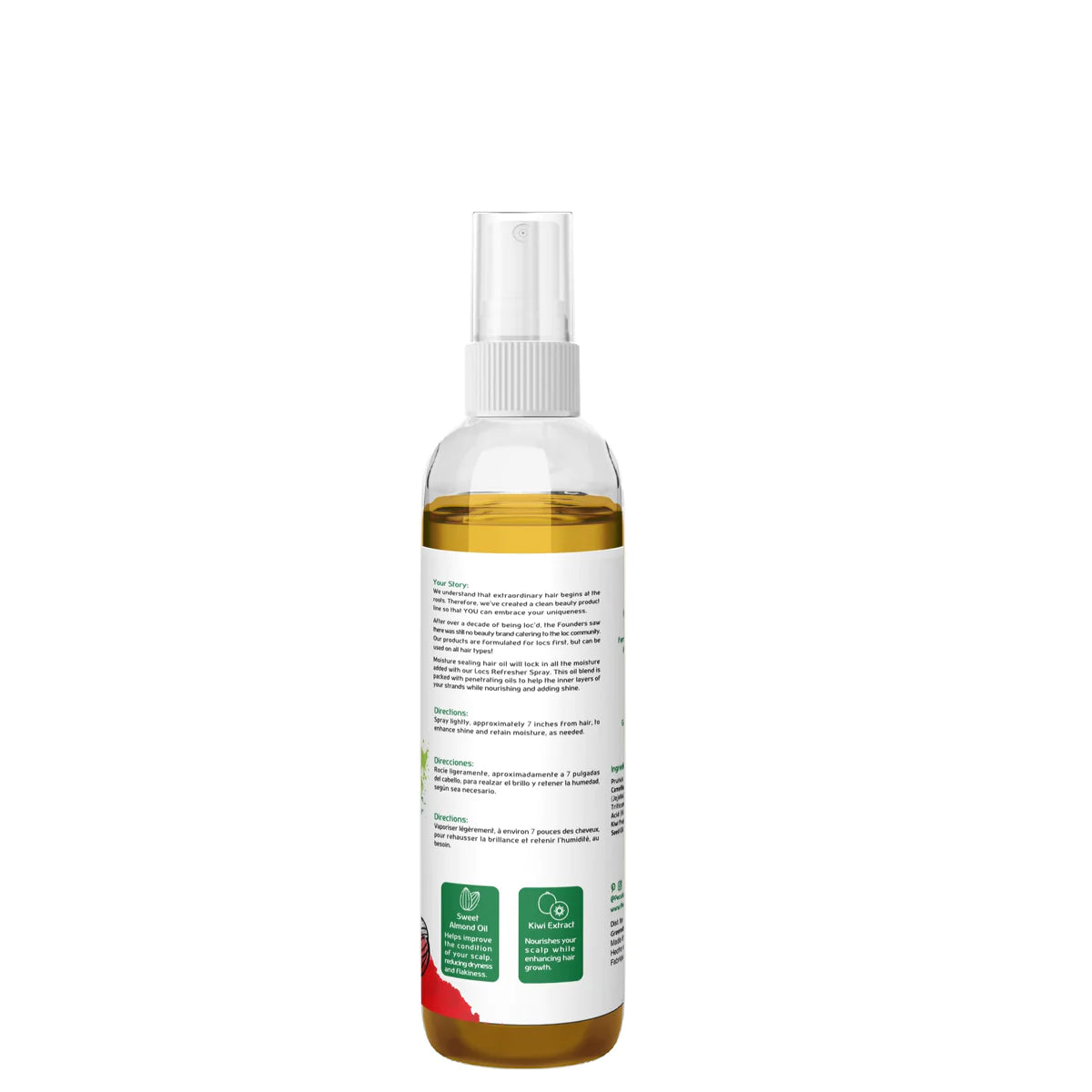 Peculiar Rotos Locs Vegan Hair Oil Spray | 4 oz