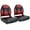 101-Black/Wine Red(2 seats), variant on NORTHCAPTAIN S1 Pro Premium High Back Folding Boat Seat,Stainless Steel Screws Included,Charcoal/Black(2 Seats)