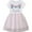 White rabbit, variant on SXIMEE Little Girls Tulle Dress - Casual Summer Toddler Kids Short Sleeve Princess Tutu Dresses - 1-Piece Rabbit