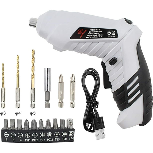 Usb on sale cordless screwdriver