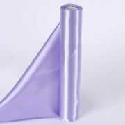 Efavormart 12" x 10 Yards Satin Fabric Party DIY Craft For Wedding Birthday Party Dance Banquet Event Decoration Supplies - Lavender