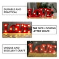 thumbnail image 2 of Centro de mesa con letras de amor, luz LED decorativa con el alfabeto, signo de amor para el Día de San Valentín, 2 of 5