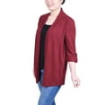 thumbnail image 2 of Petite 3/4 Sleeve Two In One Top, 2 of 3