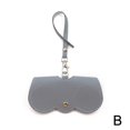 thumbnail image 1 of Gray-blue PU glasses storage bag protective case, 1 of 1