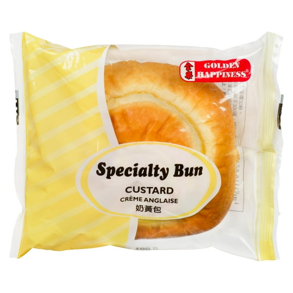 Specialty Bun à la crème anglaise Golden Happiness 1 petit pain - 100 g