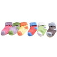 thumbnail image 3 of Lian LifeStyle 3 Pairs Children Wool Socks Hearts Girl 0Y-1Y Random Color, 3 of 11